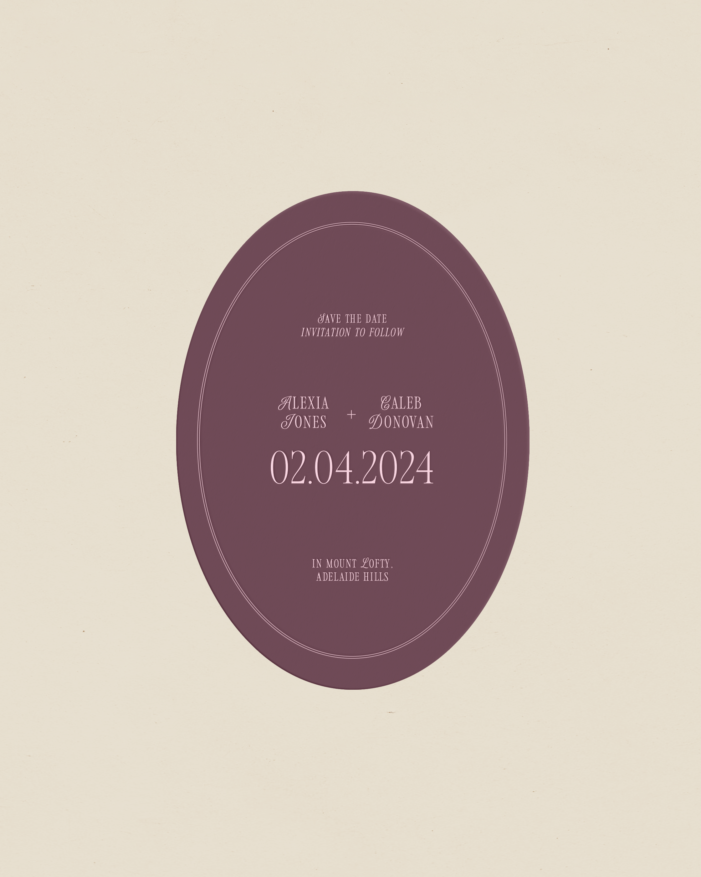 Anastasia Save the Date